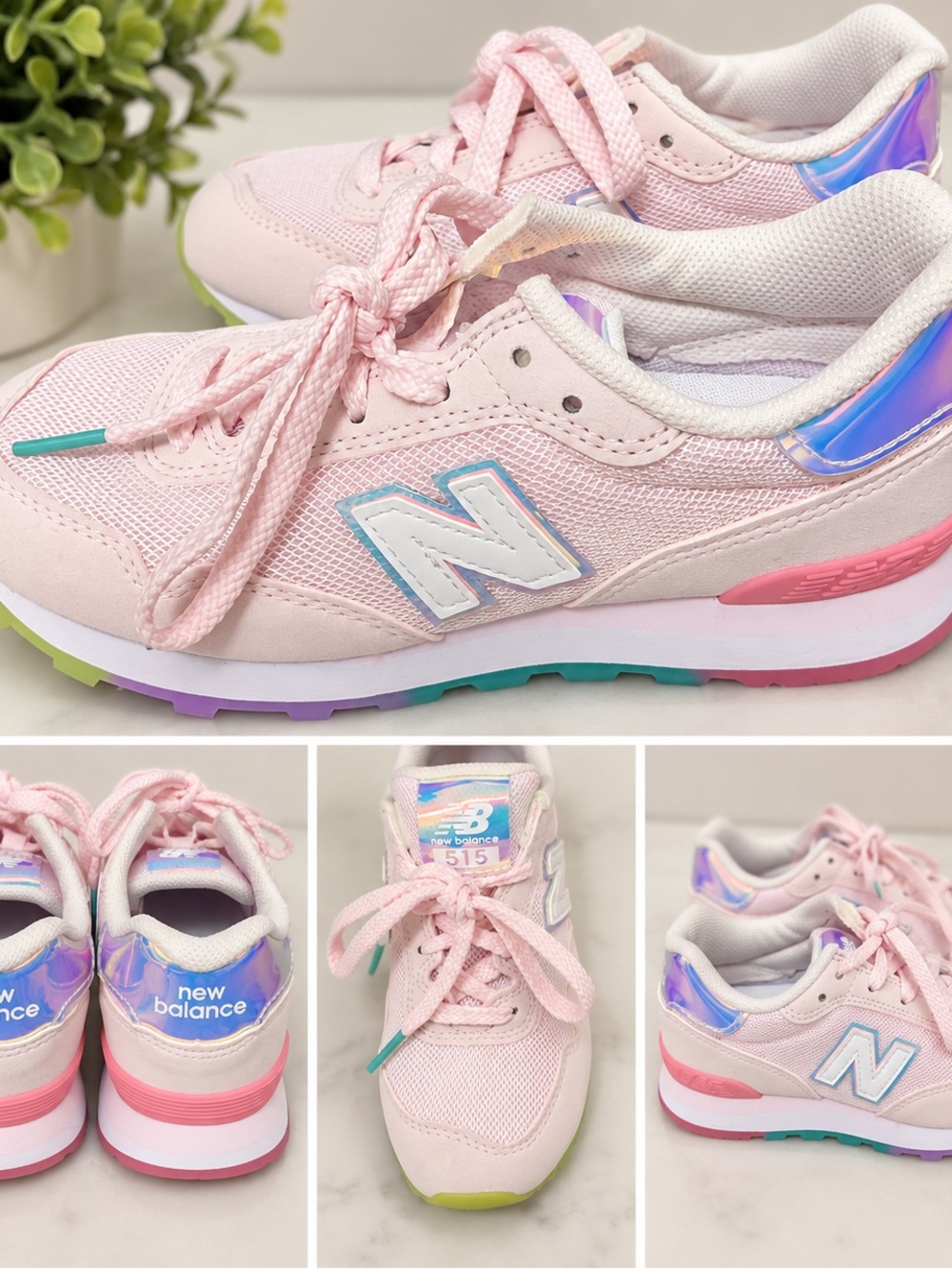 NEW BALANCE 515 • NEW • PINK IRIDESCENT